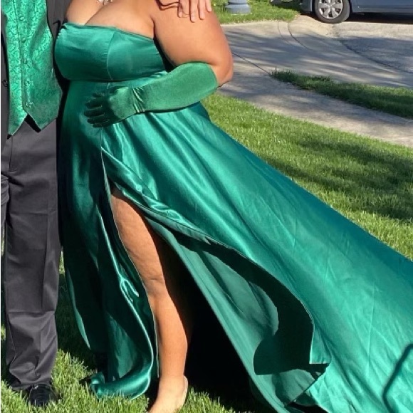 fanciest Dresses Emerald Green Ball Gown Poshmark